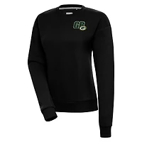 Sweat-shirt Victory pour femme Antigua Black Green Bay Packers
