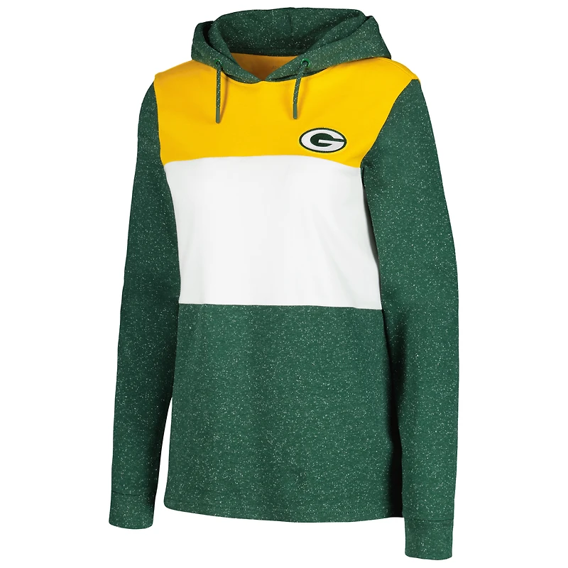 Sweat à capuche Antigua Green Bay Packers Wicket pour femmes