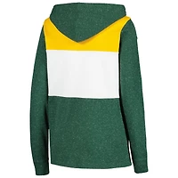 Women's Antigua Green Bay Packers Wicket Pullover Hoodie