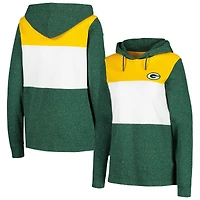 Sweat à capuche Antigua Green Bay Packers Wicket pour femmes