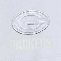 Jupe-short Antigua blanche pour femme, motif Chip des Green Bay Packers