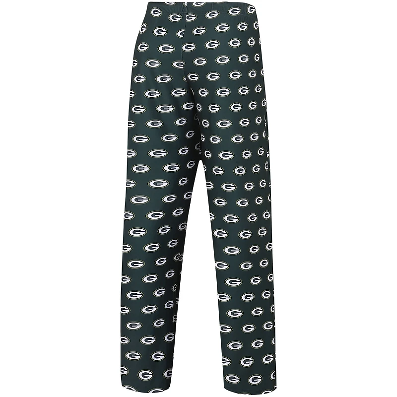 Women's Concepts Sport Green Bay Packers Gauge Allover Print Sleep Pants