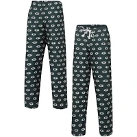 Women's Concepts Sport Green Bay Packers Gauge Allover Print Sleep Pants