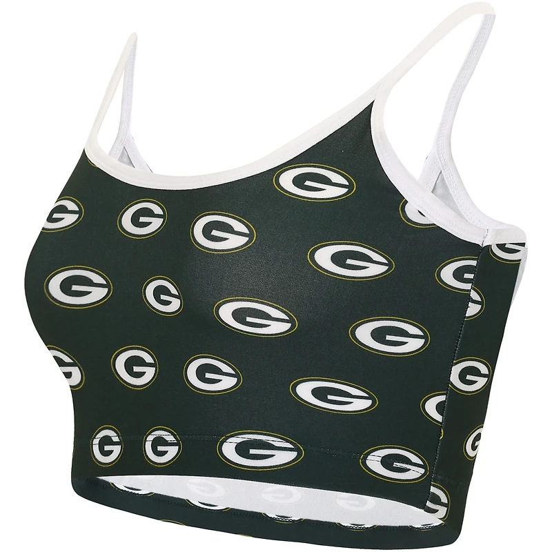 Women's Concepts Sport Green Bay Packers Gauge Lounge Bralette