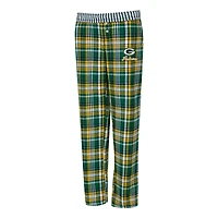 Women's Concepts Sport  Green Bay Packers Laney Plaid Tri-Blend Pants
