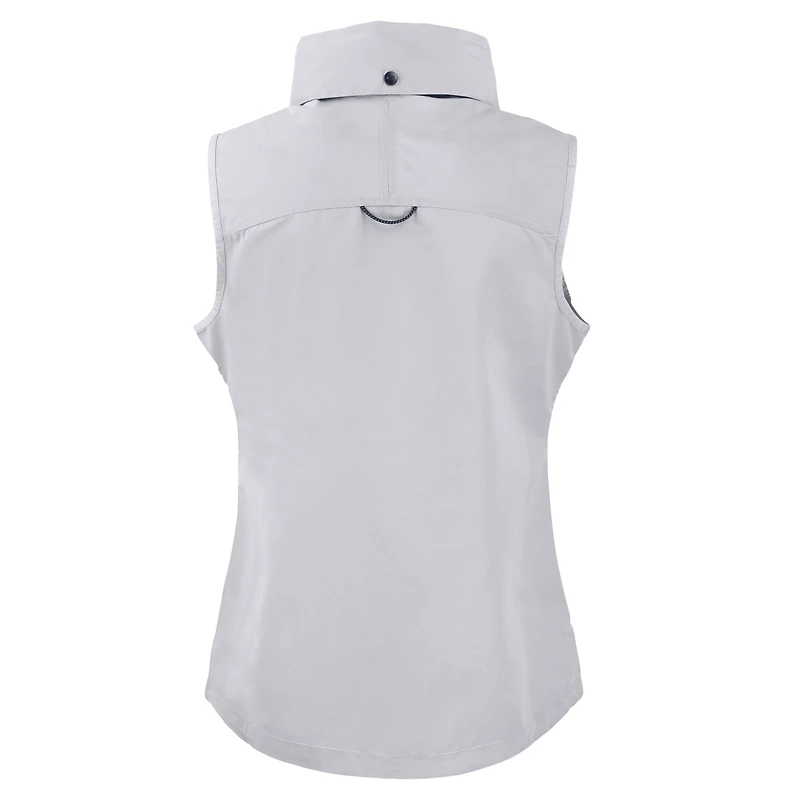 Sweat à capuche zippé entièrement recyclé pour femme, gris, Cutter & Buck, des Packers de Green Bay Charter Eco