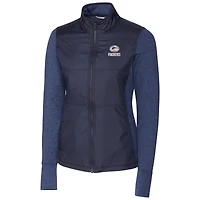 Veste zippée intégrale Stealth pour femme, bleu marine, Cutter & Buck, des Green Bay Packers