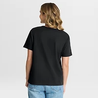 Women's Fanatics Black Green Bay Packers Blackout Kneel Down Legacy T-Shirt