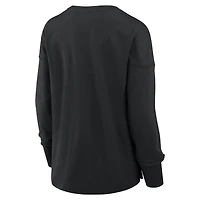Women's Fanatics Black Green Bay Packers Essential Long Sleeve T-Shirt