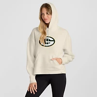 Sweat à capuche pour femme Fanatics Cream Green Bay Packers Dove Legacy