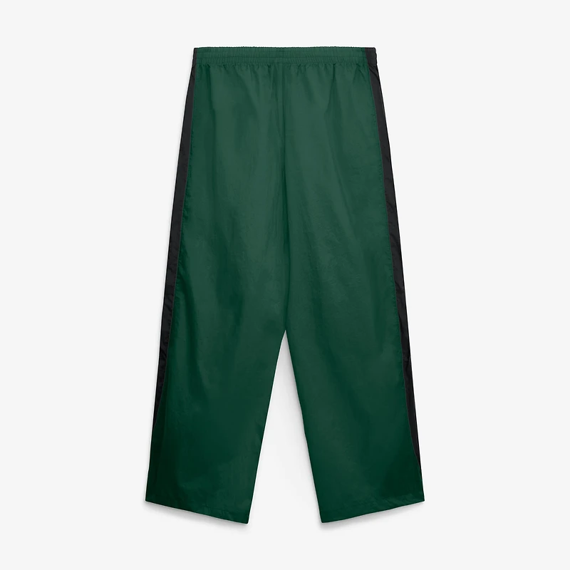 Women's Fanatics Green/Black Green Bay Packers Team First Backwards Lateral Nylon Pants