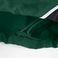 Women's Fanatics Green/Black Green Bay Packers Team First Backwards Lateral Nylon Pants