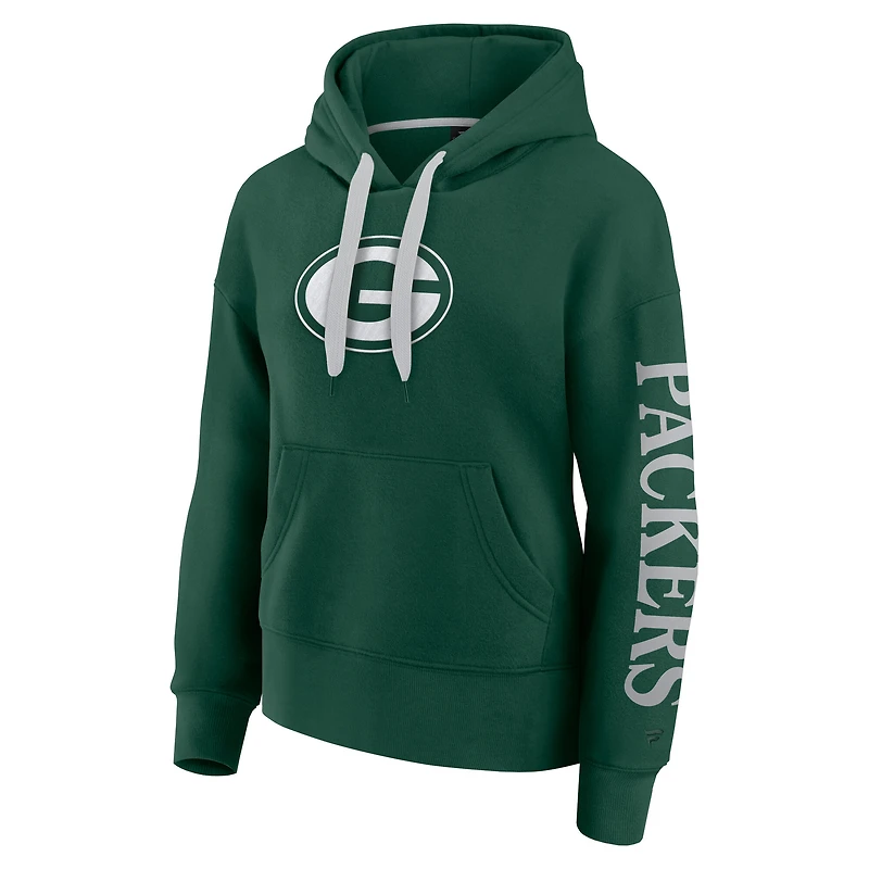 Women's Fanatics Green Bay Packers Elements Next Pullover Hoodie