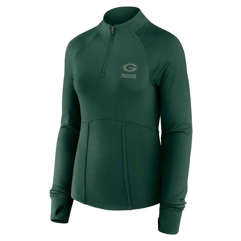 Veste zippée quart de tour Green Bay Packers Elements pour femme la collection Fanatics