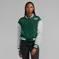 Women's Fanatics  Green Bay Packers Elements Wave Full-Snap Jacket