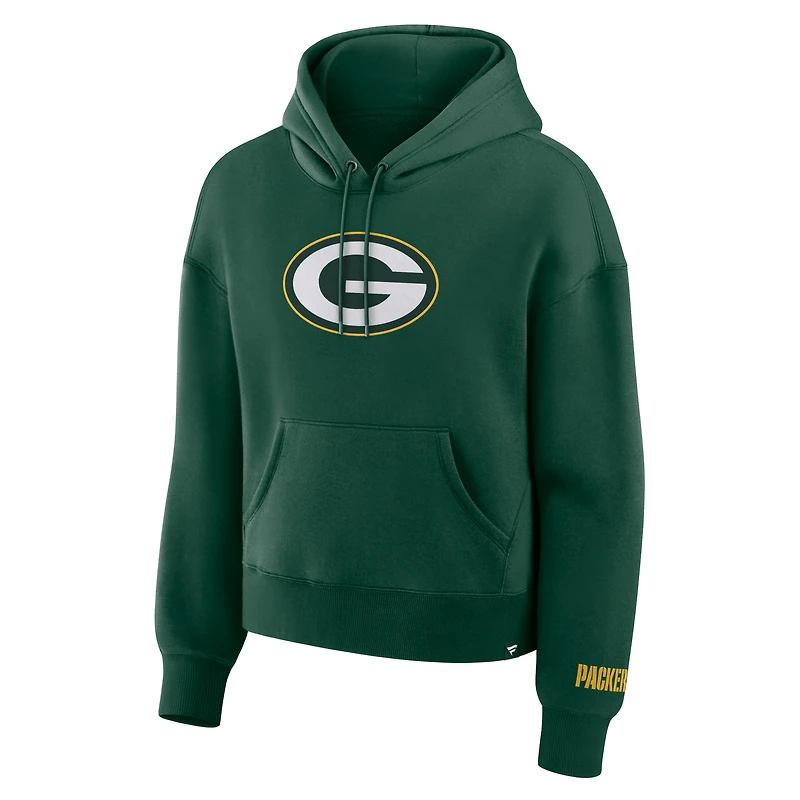 Sweat à capuche en polaire Legacy Green Bay Packers Fanatics pour femmes