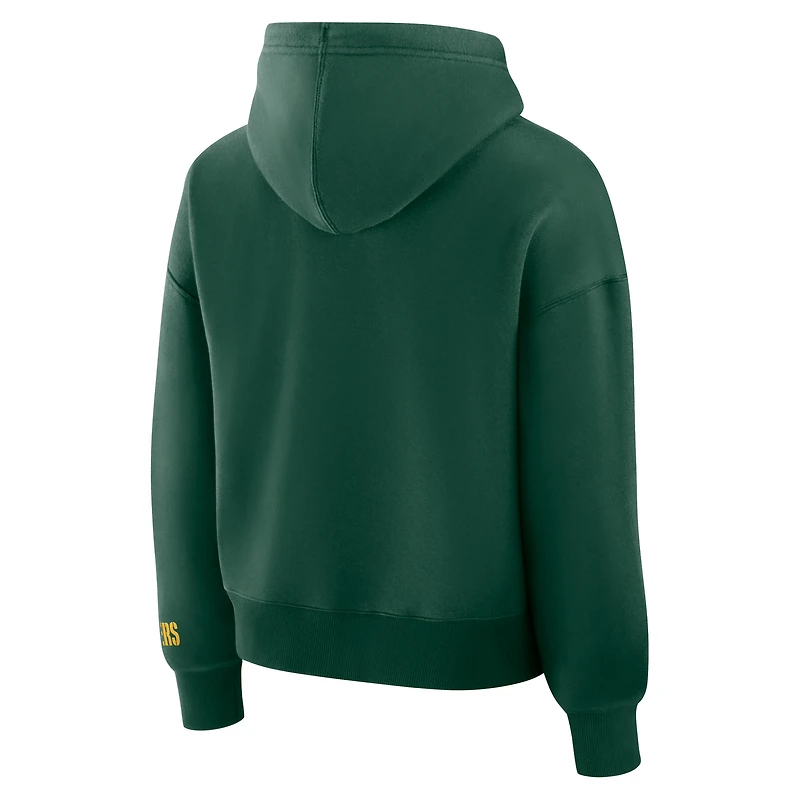 Sweat à capuche en polaire Legacy Green Bay Packers Fanatics pour femmes