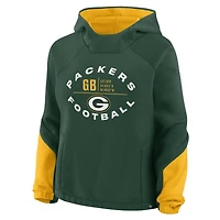Sweat à capuche surdimensionné Redzone Bubble Screen pour femmes Fanatics Green Bay Packers