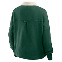 T-shirt thermique surdimensionné à manches longues pour femme Fanatics Green Bay Packers Hometown