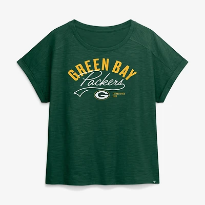 Women's Fanatics Green Bay Packers Oversized T-Shirt