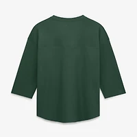 Women's Fanatics  Green Bay Packers Team First Deceptive Juke 3/4-Sleeve V-Neck T-Shirt