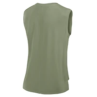Débardeur Fanatics pour femme Olive Green Bay Packers Studio Embrace