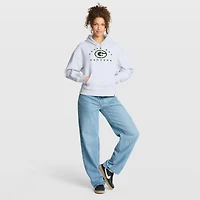 Women's Fanatics White Green Bay Packers Eligible Receiver Legacy Pullover Hoodie