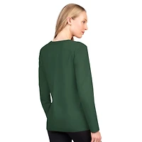 T-shirt à manches longues G-III 4Her pour femme par Carl Banks, vert, des Green Bay Packers, « Best Play »