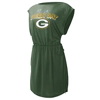 Women's G-III 4Her by Carl Banks  Green Bay Packers G.O.A.T. Swimsuit Cover-Up - Dress