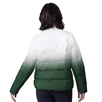 Doudoune zippée intégrale Overtime Ombre pour femme G-III 4Her par Carl Banks Green Bay Packers