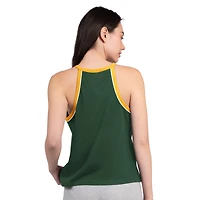 Débardeur G-III 4Her pour femme par Carl Banks, blanc, Green Bay Packers Redemption Win Slub
