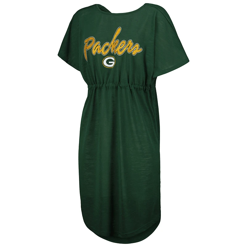 Maillot de bain G-III 4Her par Carl Banks Green pour femmes Packers Bay Versus