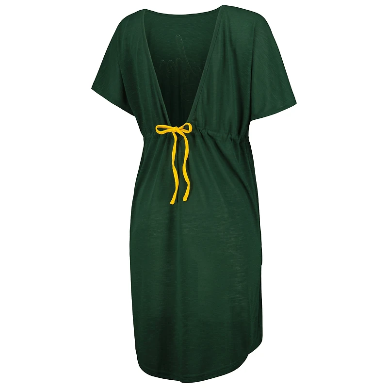 Maillot de bain G-III 4Her par Carl Banks Green pour femmes Packers Bay Versus