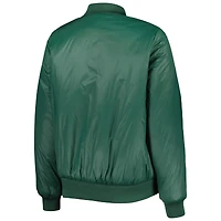 Veste réversible pour femme G-III 4Her by Carl Banks Oatmeal/Green Green Bay Packers Switchback