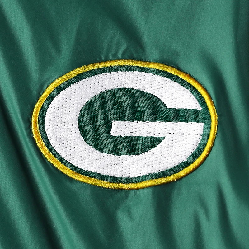 Veste réversible pour femme G-III 4Her by Carl Banks Oatmeal/Green Green Bay Packers Switchback