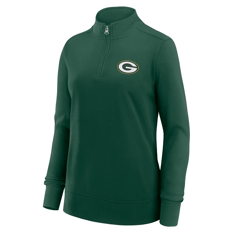 Veste zippée quart de tour Velocity des Packers Green Bay pour femme