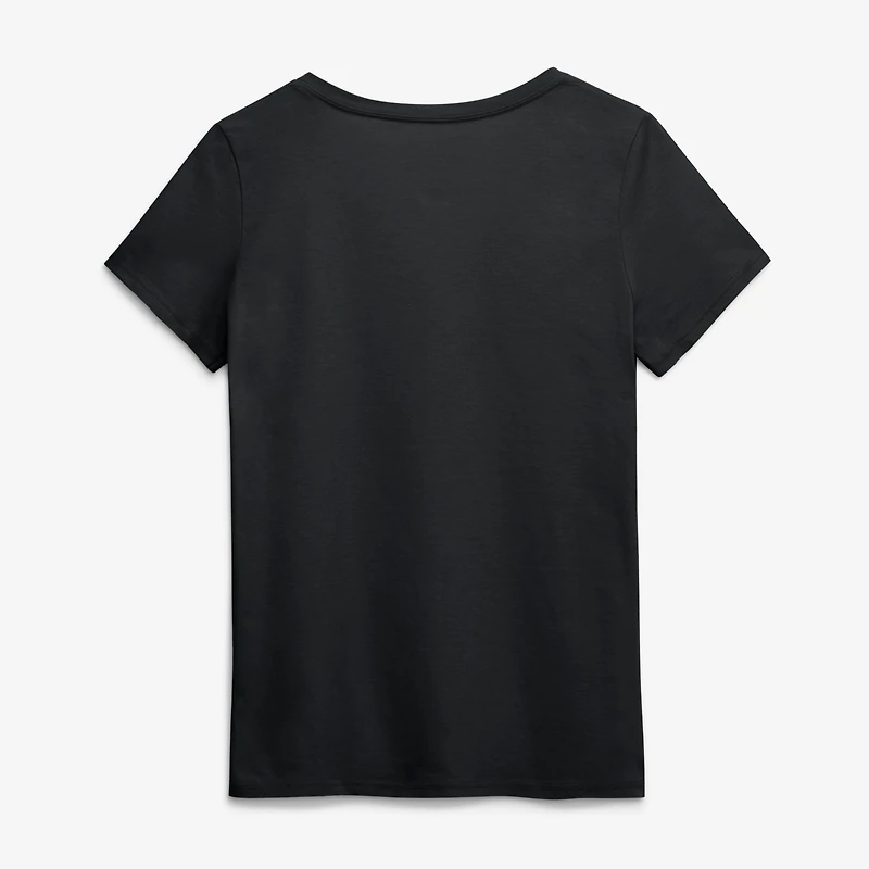 Women's Logo Athletic Green Bay Packers Primary V-Neck T-Shirt