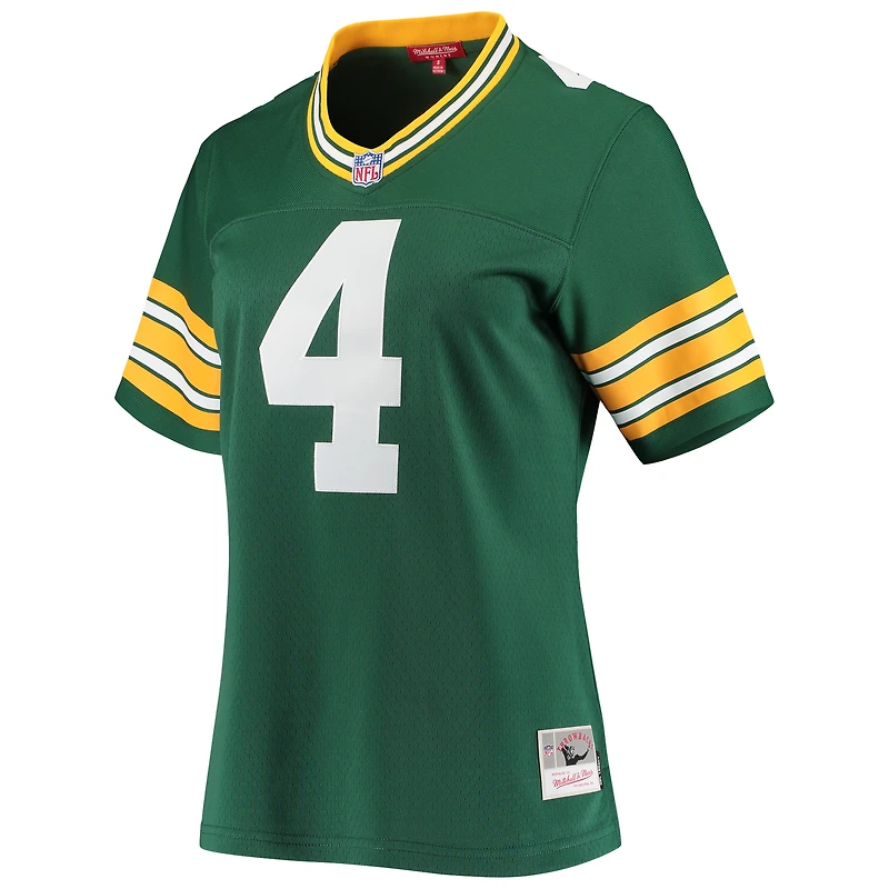 Women's Mitchell & Ness Brett Favre Green Bay Packers 1996 Legacy Replica Player Jersey