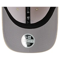 Women's New Era Cream Green Bay Packers Comfy 9FORTY Adjustable Hat