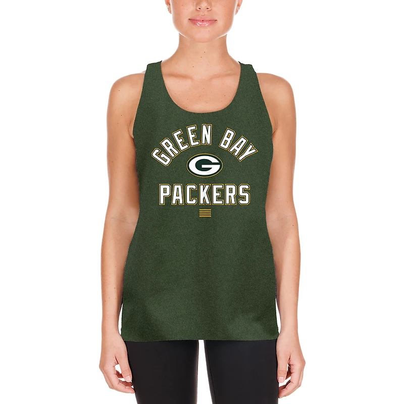 Débardeur New Era Green Bay Packers 2024 NFL Training Camp pour femme