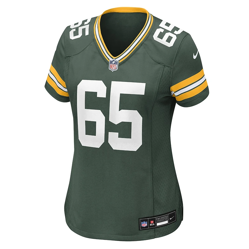 Maillot Nike Aaron Banks Green Bay Packers Team Game pour femme