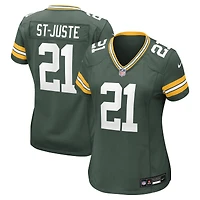 Maillot de match Nike Benjamin St-Juste Green Bay Packers pour femmes