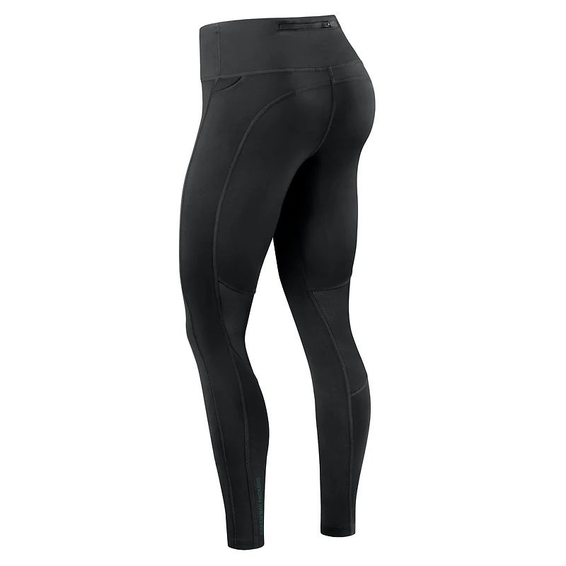 Women's Nike Black Green Bay Packers Primetime Epic Fast Dri-FIT Leggings