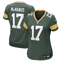 Maillot Nike Brandon McManus vert pour femme des Green Bay Packers