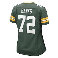 Women's Nike Brant Banks  Green Bay Packers Team Game Jersey