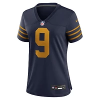 Women's Nike Christian Watson Navy Green Bay Packers The 1923 Classic Game Jersey
