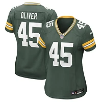 Women's Nike Collin Oliver  Green Bay Packers Team Game Jersey