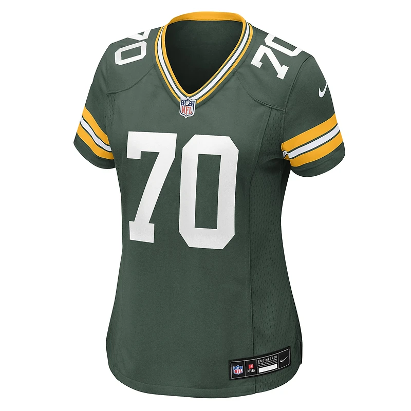 Women's Nike Darian Kinnard Green Bay Packers Team Game Jersey
