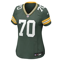 Maillot Nike Darian Kinnard vert pour femme des Packers de Green Bay