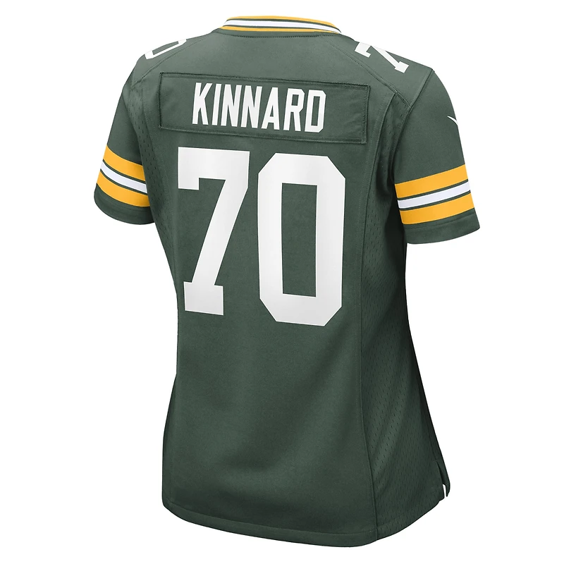 Women's Nike Darian Kinnard Green Bay Packers Team Game Jersey